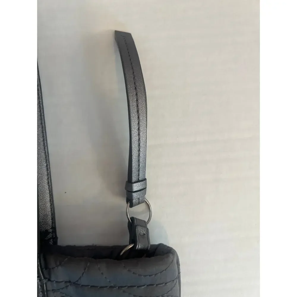 Coach Vintage Laura Circle tote bag in steel gray with sequin embellishments
